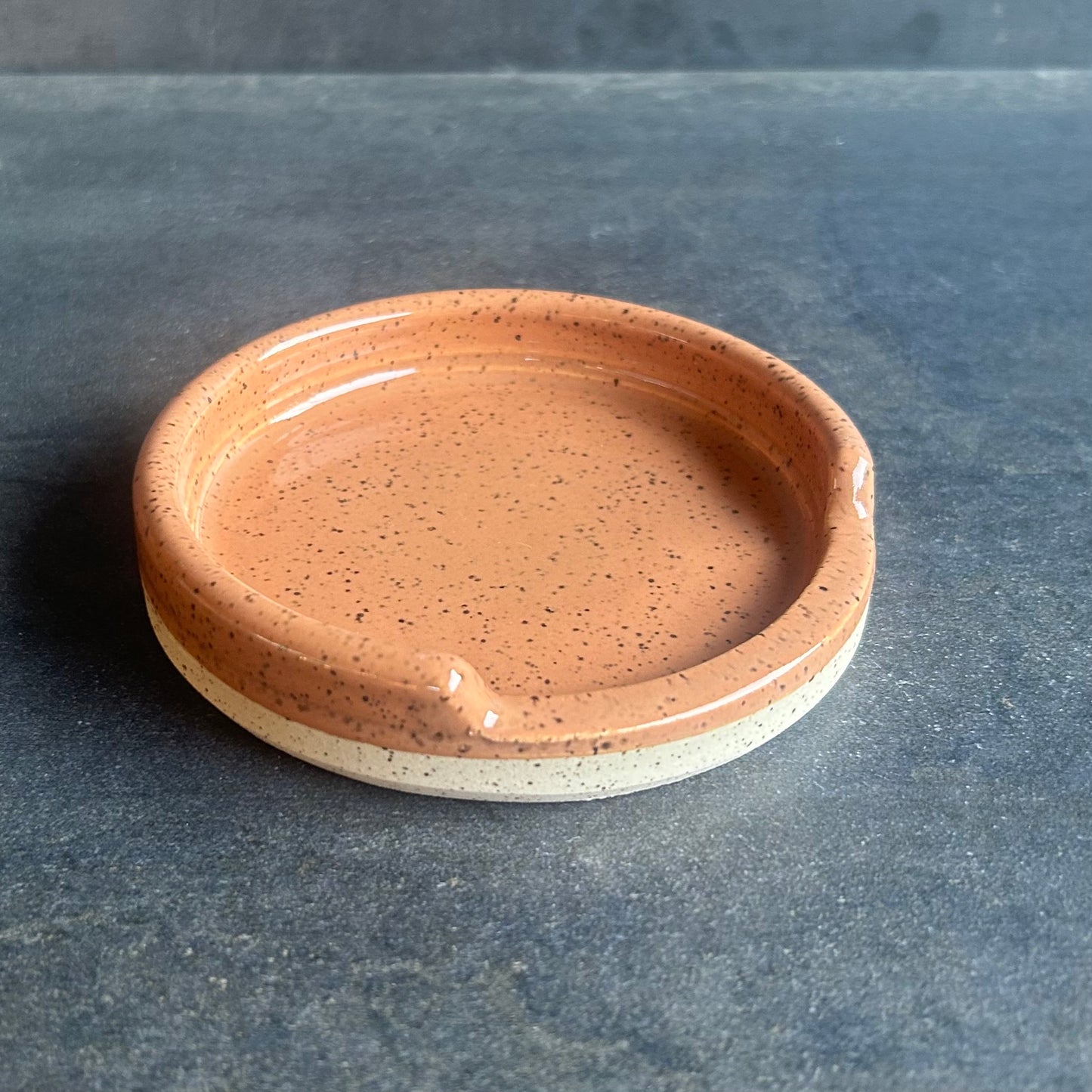 Coaster - Nude / Speckled White