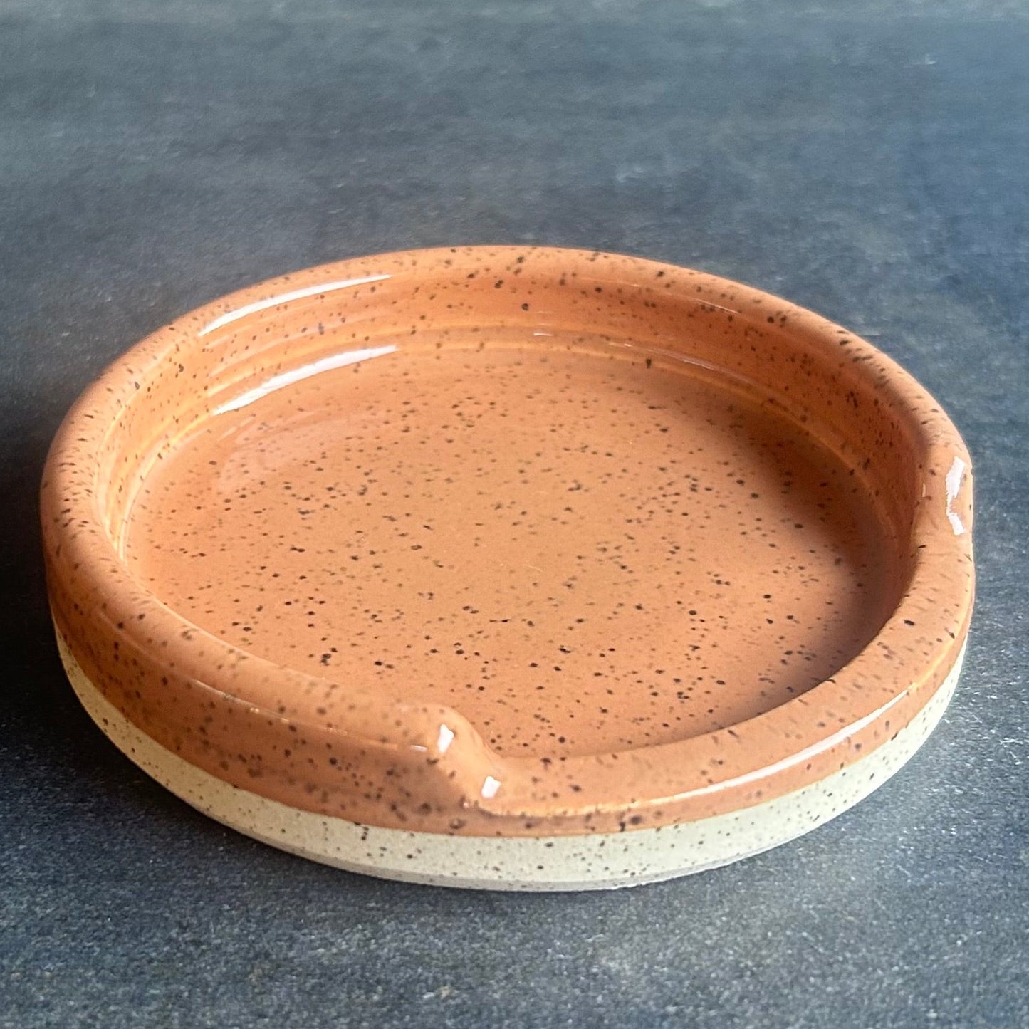 Coaster - Nude / Speckled White