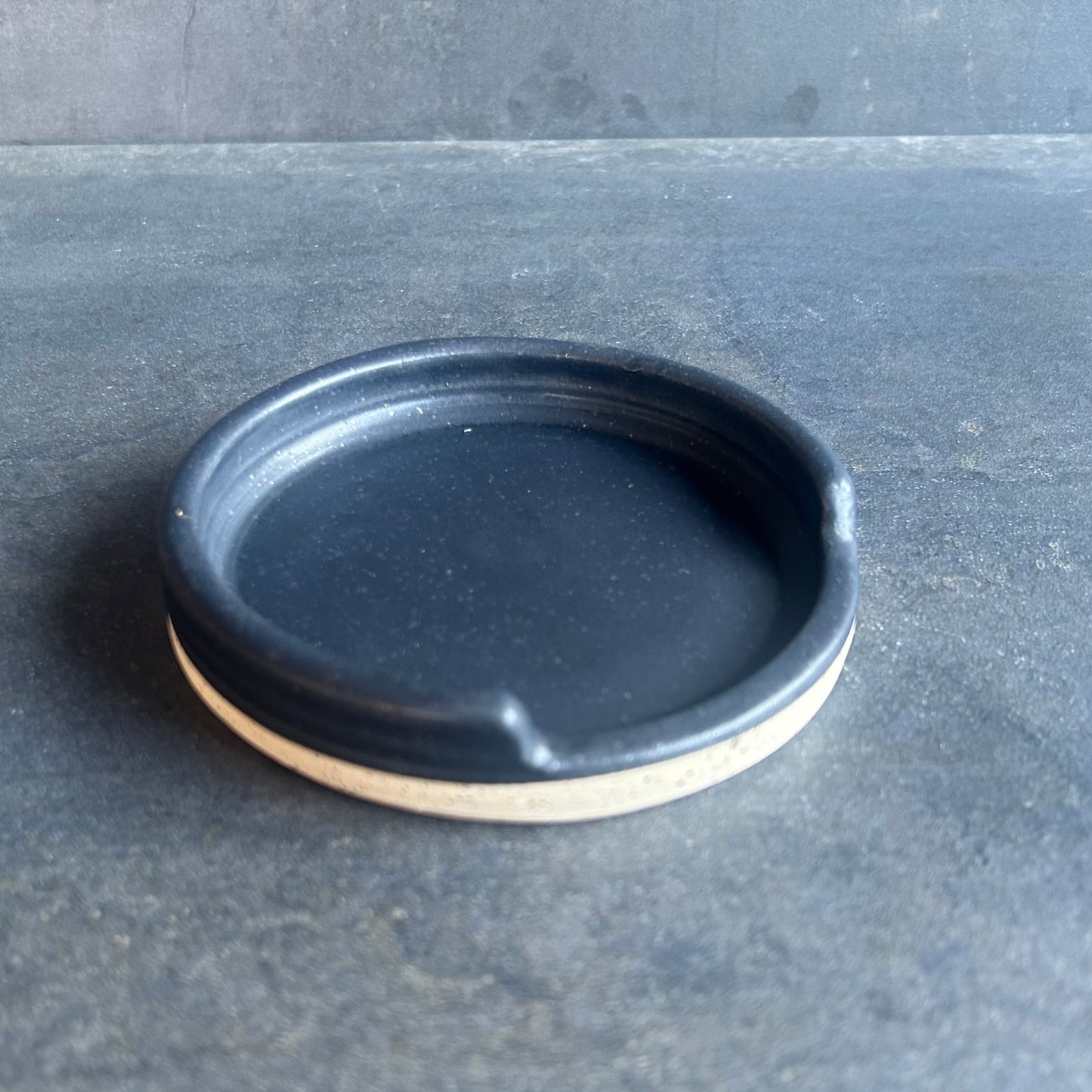 Coaster - Black Matte / Speckled White