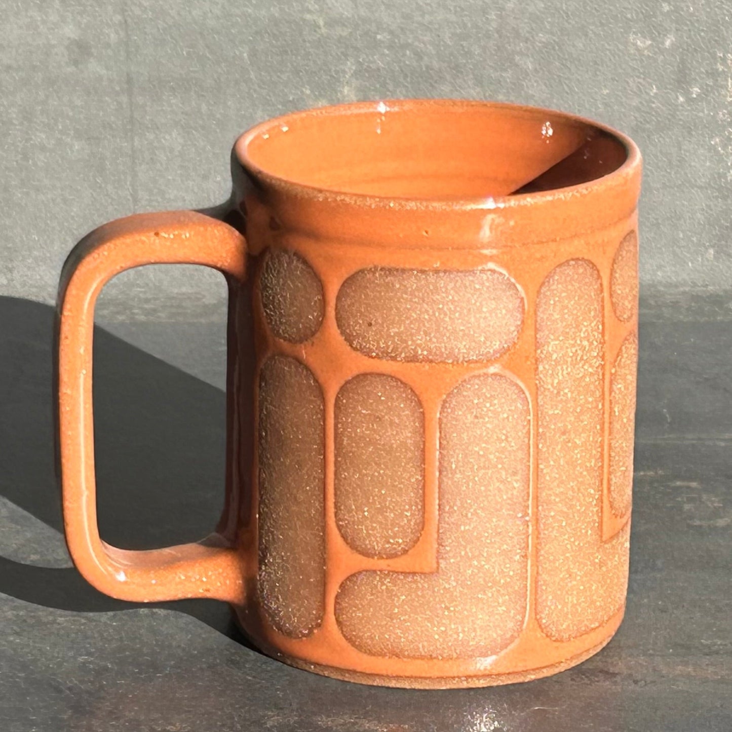 Blob Mug - Pumpkin / Rust