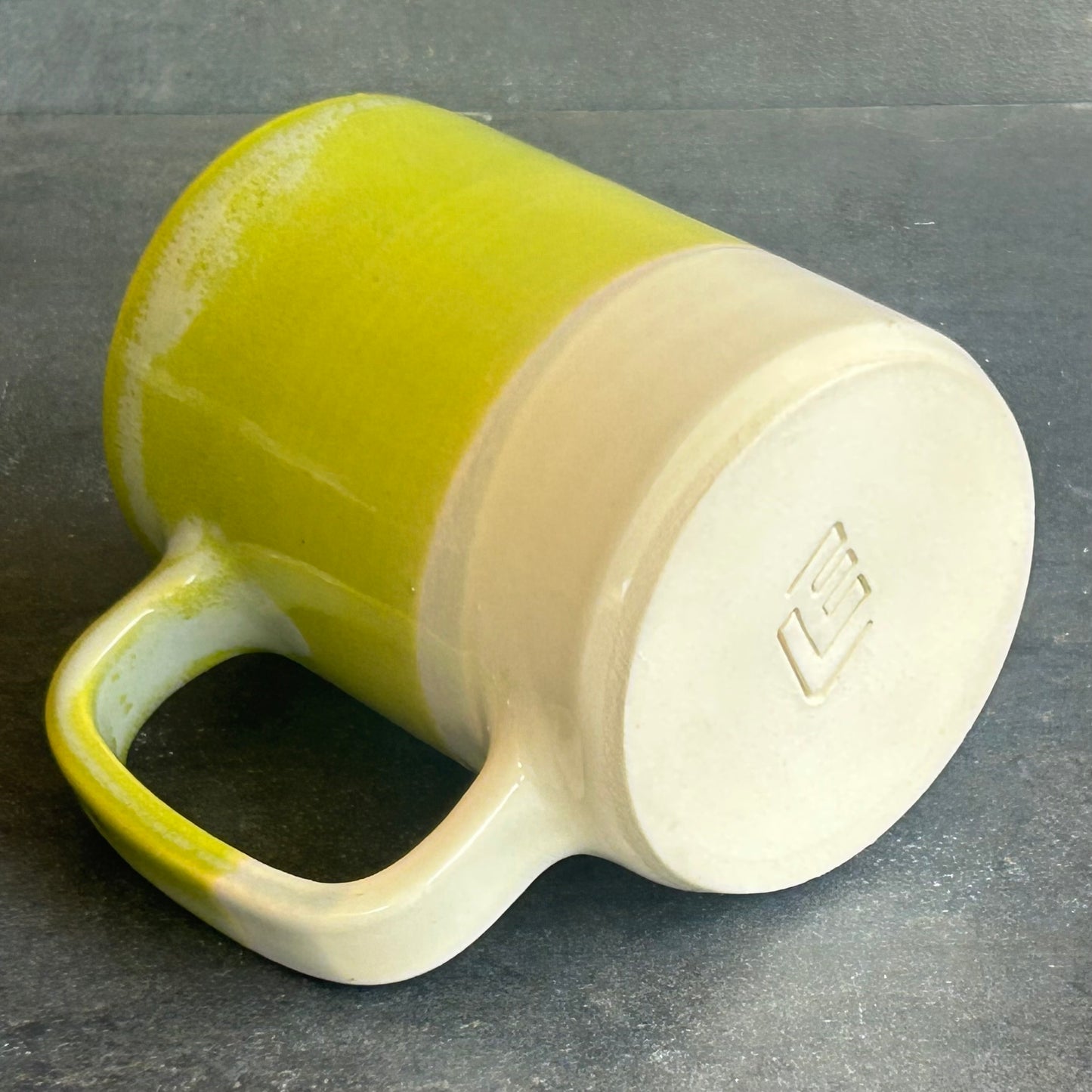 Mug - Green / Grey Drip