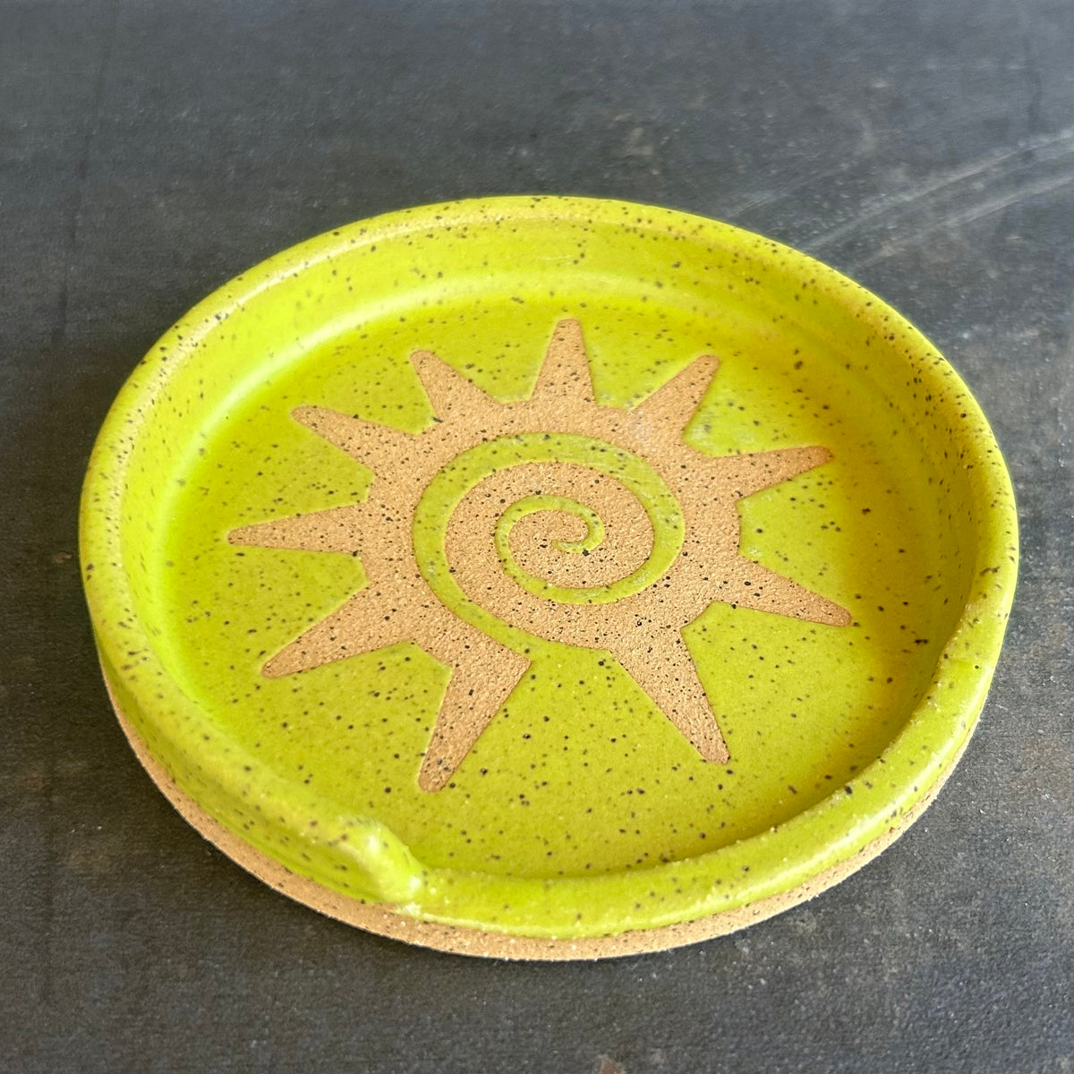 Sun Coaster - Citrus Matte / Speckled Buff