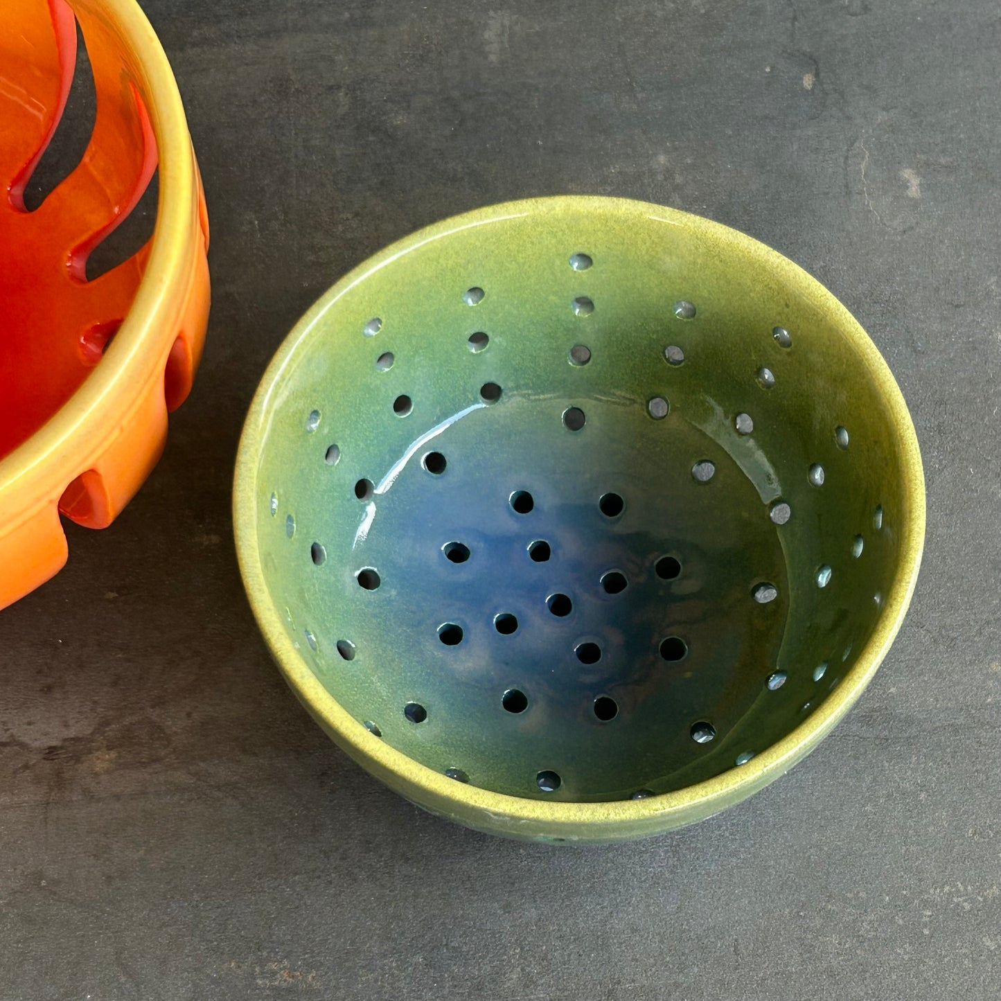 Berry Bowl - Fade Blue to Green