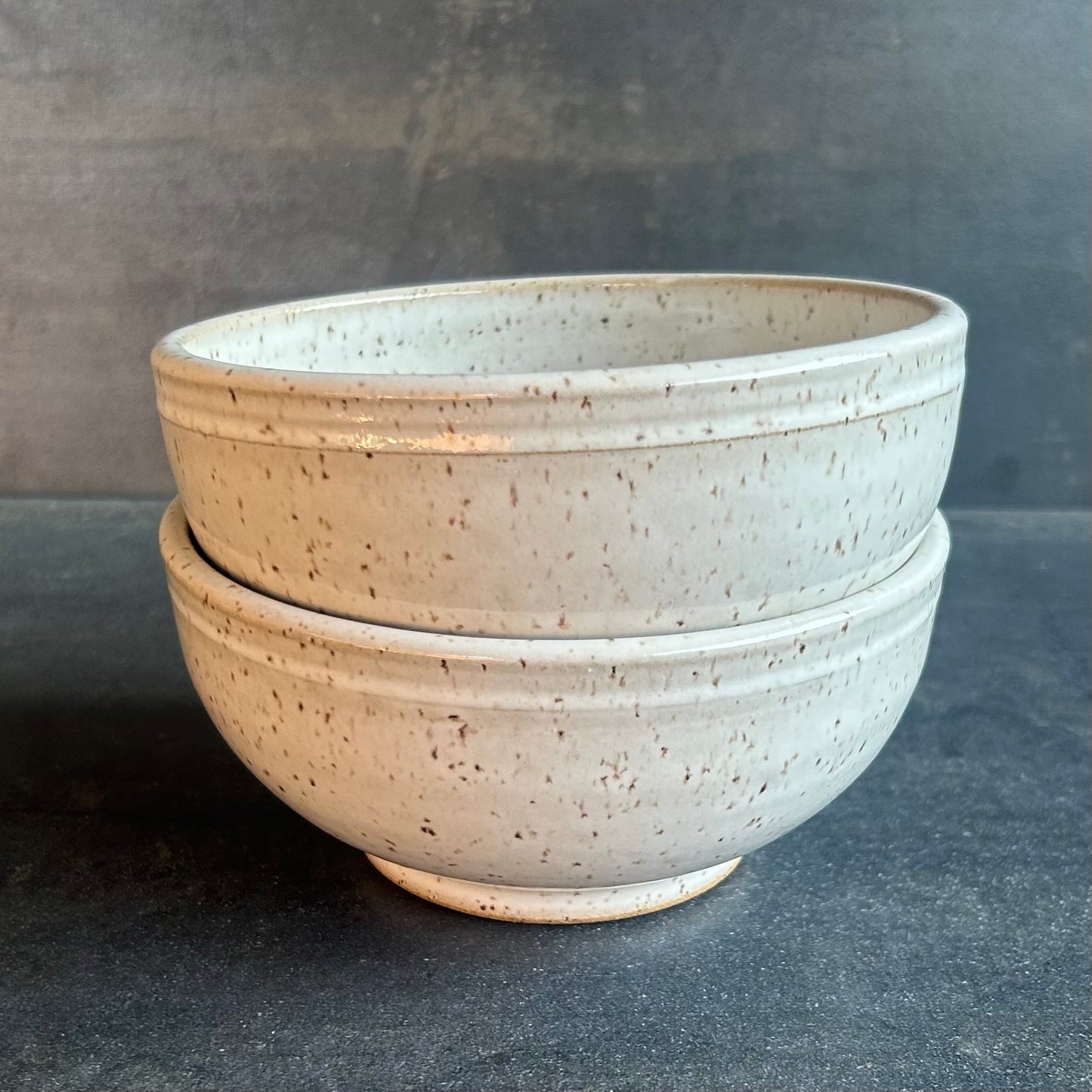 Everyday Bowl - White Speckle