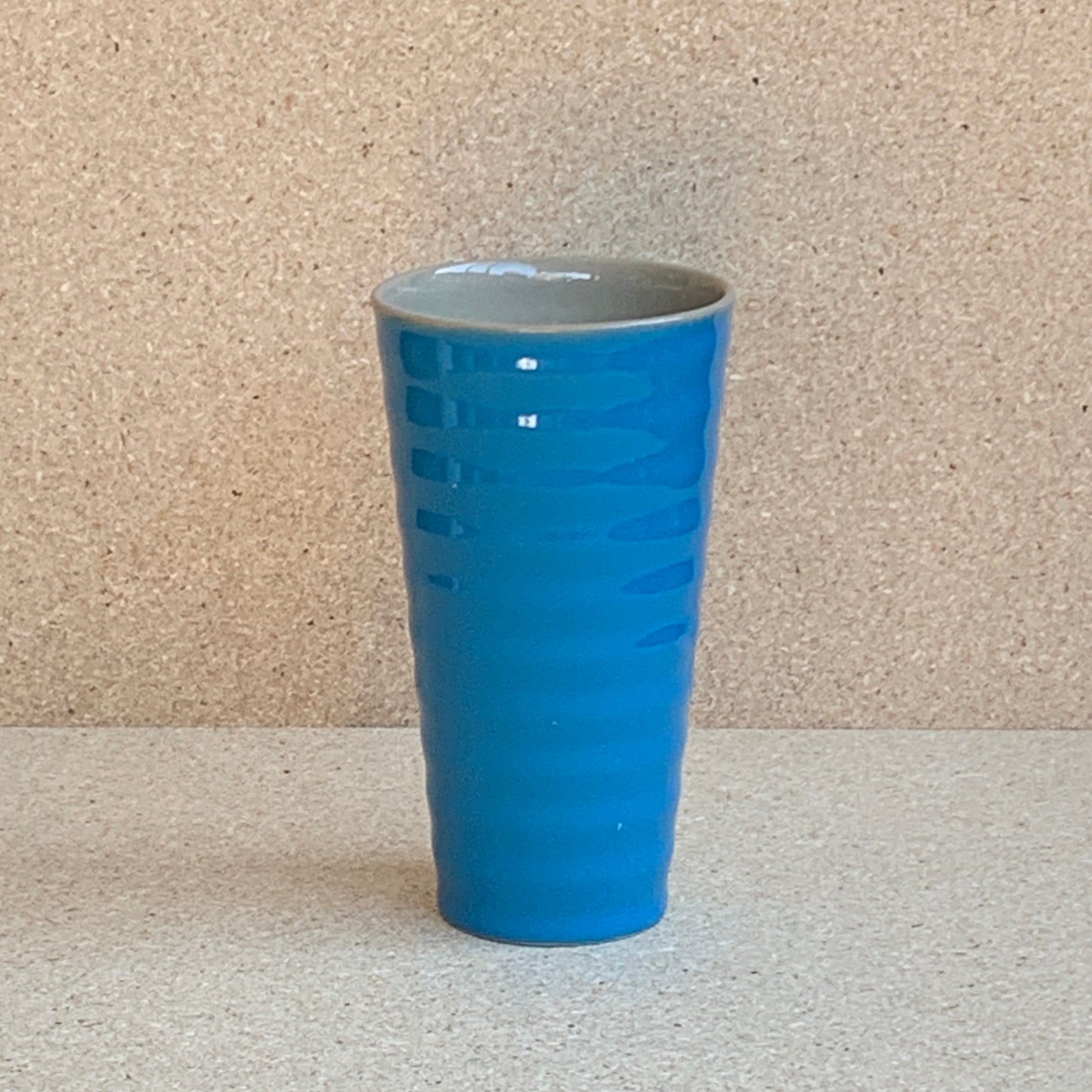 Wavy Cup - Blue / Sand