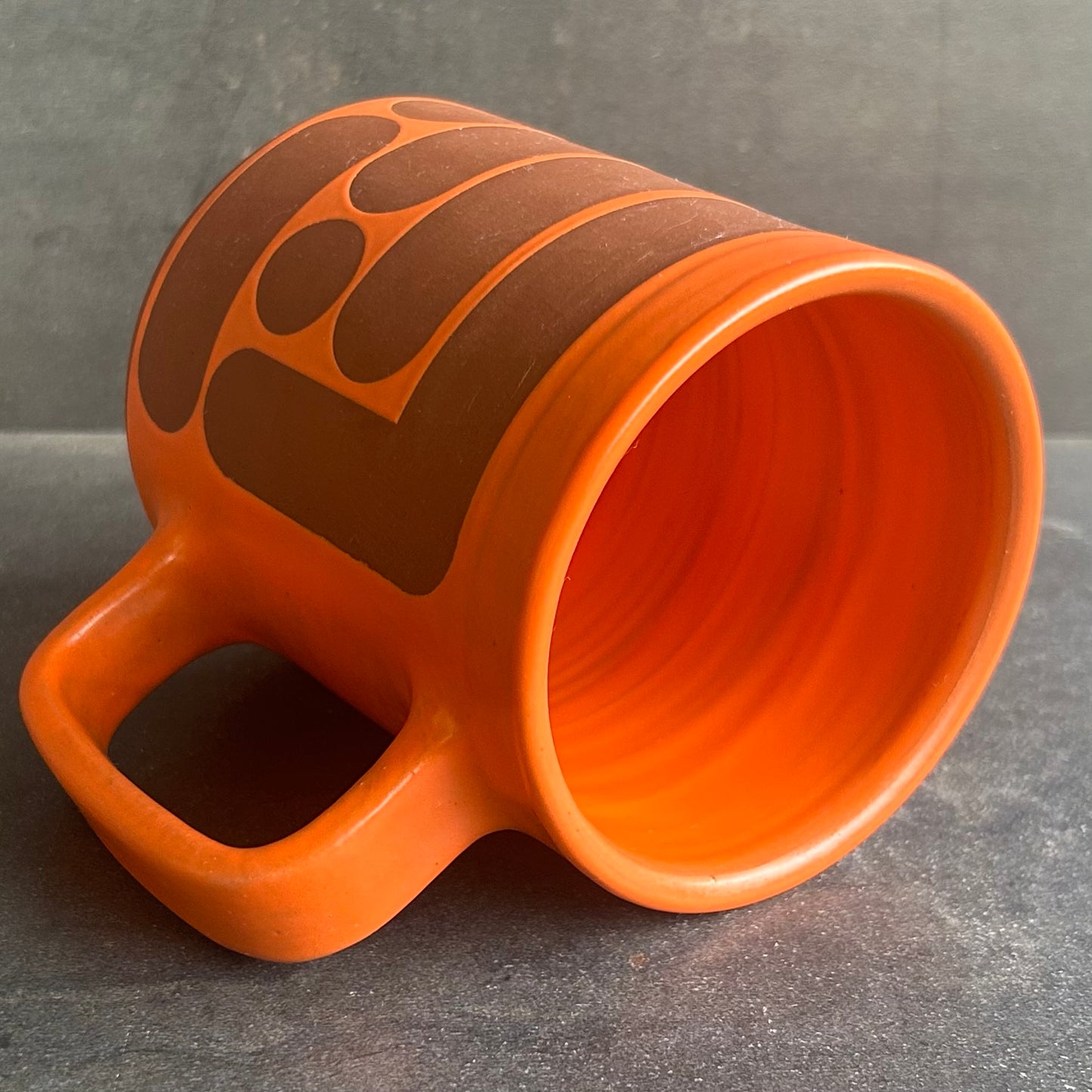 Blob Mug - Orange Matte / Rust