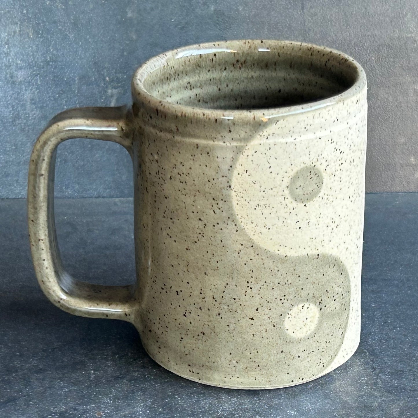 Yin Yang Mug - Smoke / Speckle