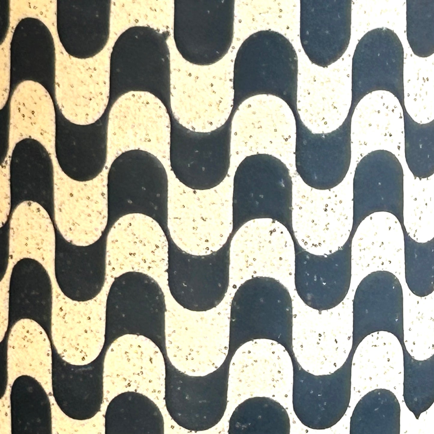 Retro Mug - Black Matte / White Speckle