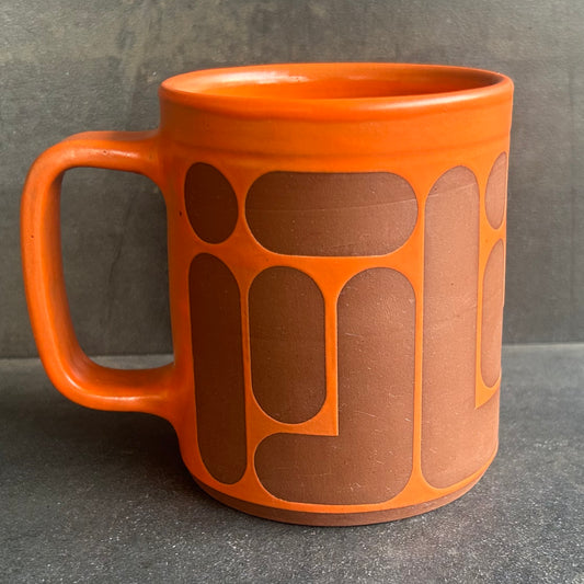 Blob Mug - Orange Matte / Rust