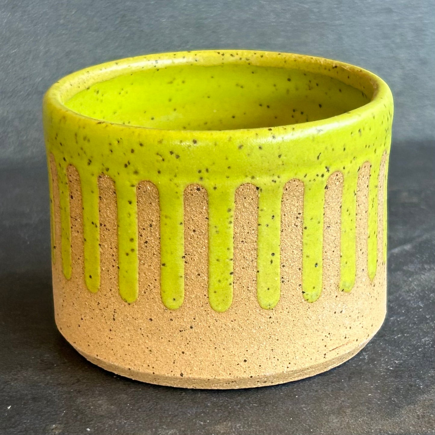 4oz. Drip Cortada Cup - Citrus Matte / Speckled Buff