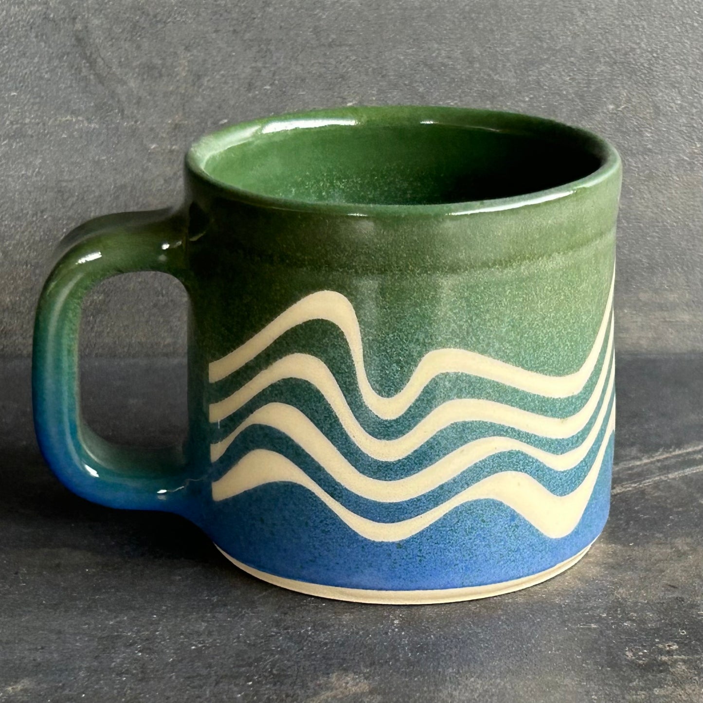 Mini Wave Mug - Sunset 3
