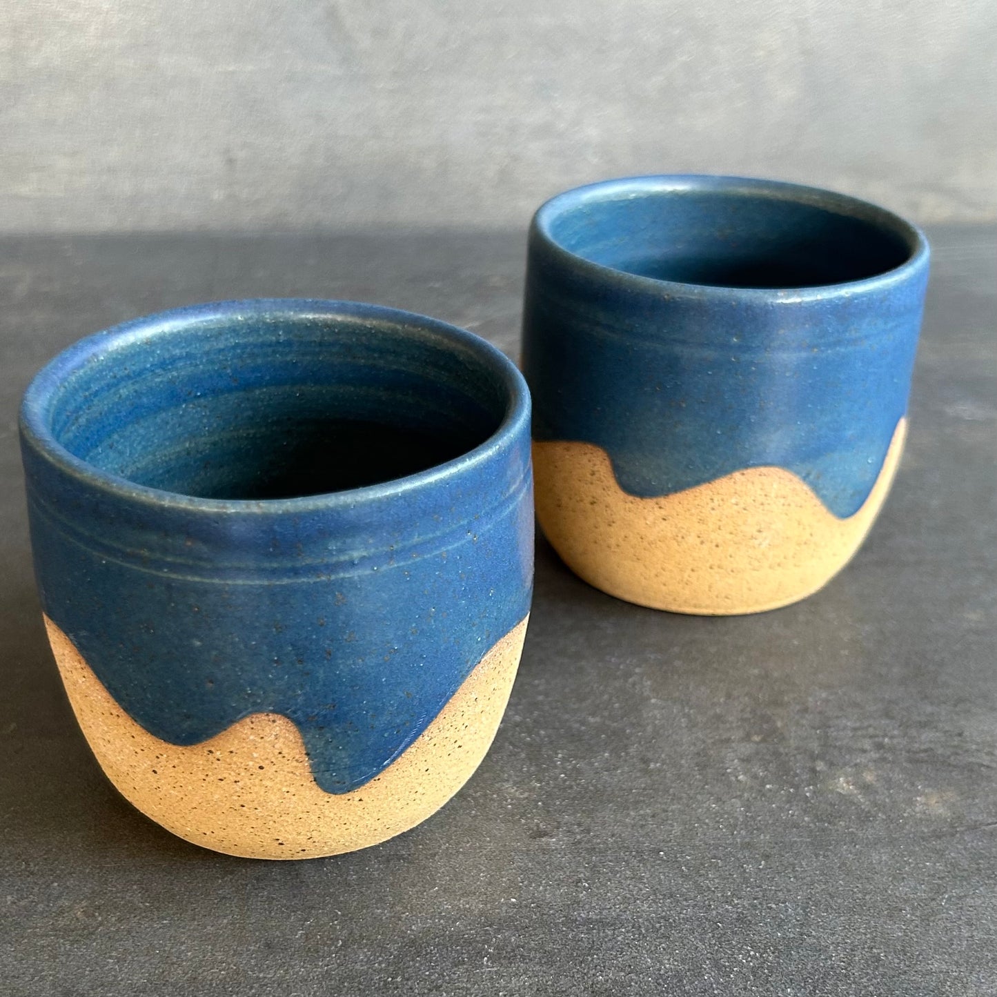 8oz Wave Cup -Midnight Blue / Speckled Buff