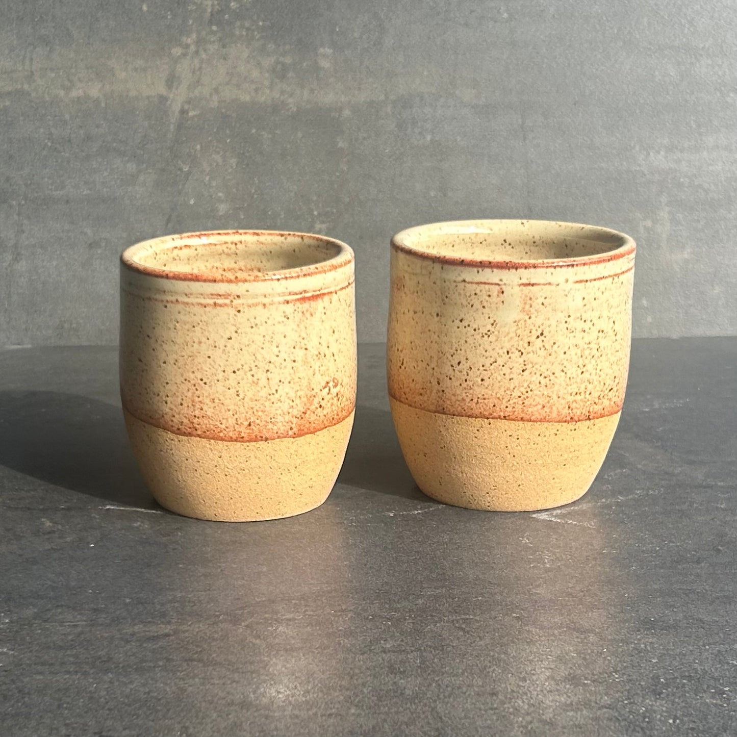 Espresso Cup - Speckled Shino