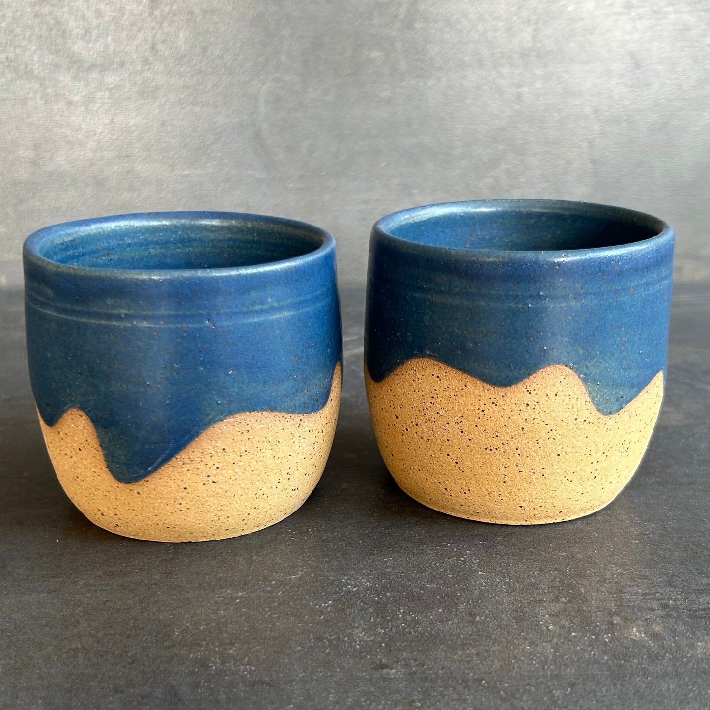 8oz Wave Cup -Midnight Blue / Speckled Buff