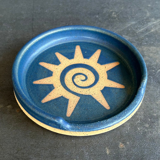 Sun Coaster - Midnight Blue / Speckled Buff