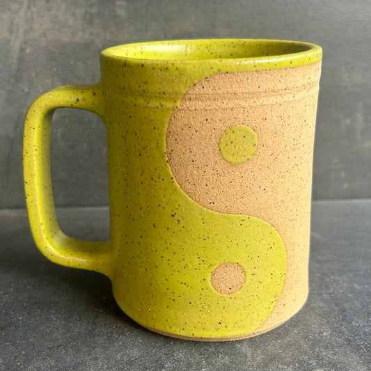 Yin Yang Mug - Citrus Matte / Speckle Buff