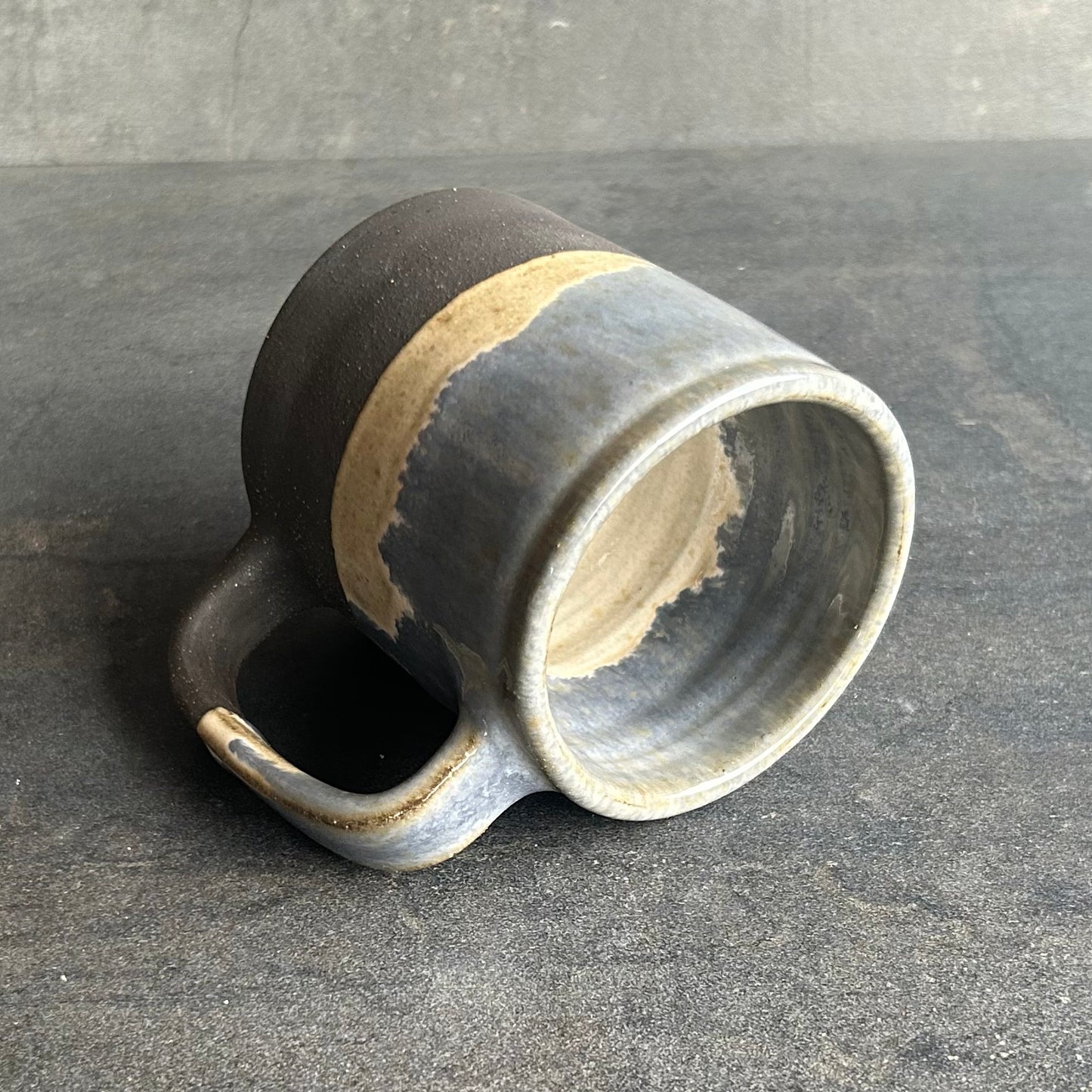 Mug - Black / Gunmetal Drip