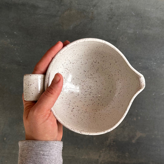 Mixing Bowl - White Speckle
