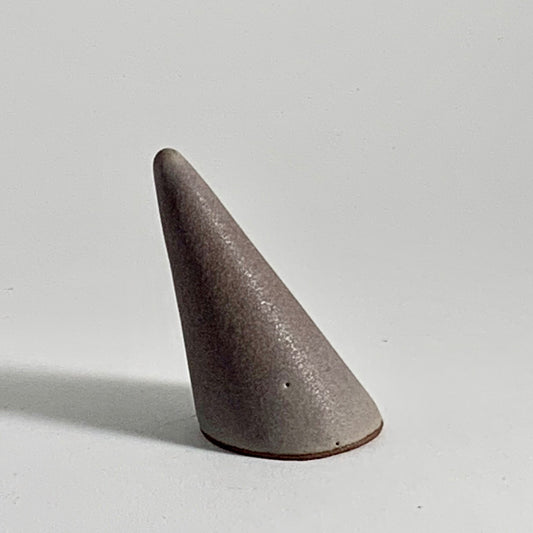 Tilted Ring Cone - Rust / Sandy Matte