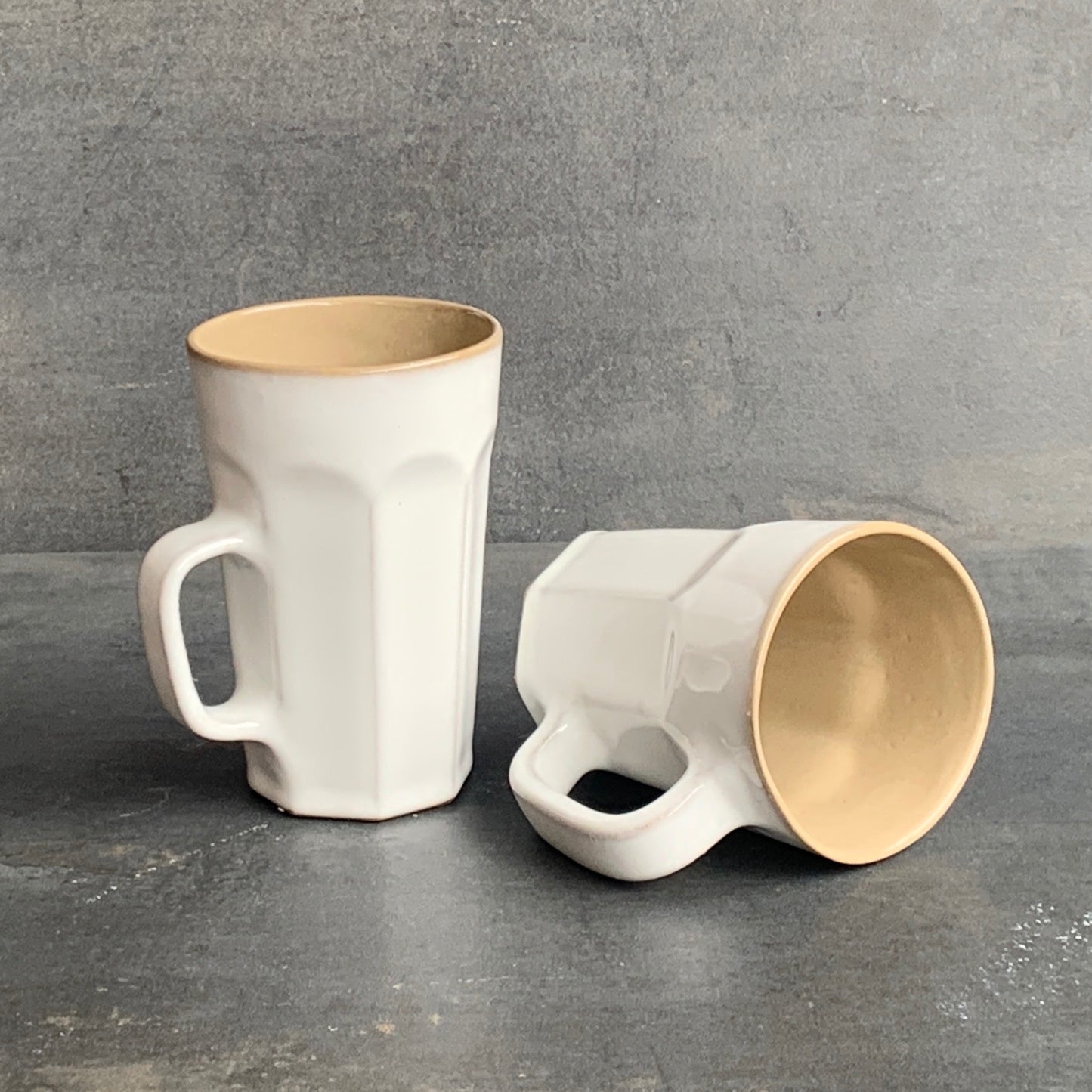 Classic Mug - White / Sand