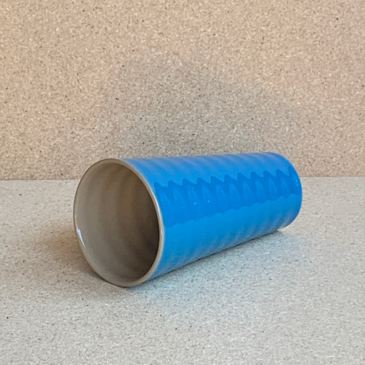 Wavy Cup - Blue / Sand