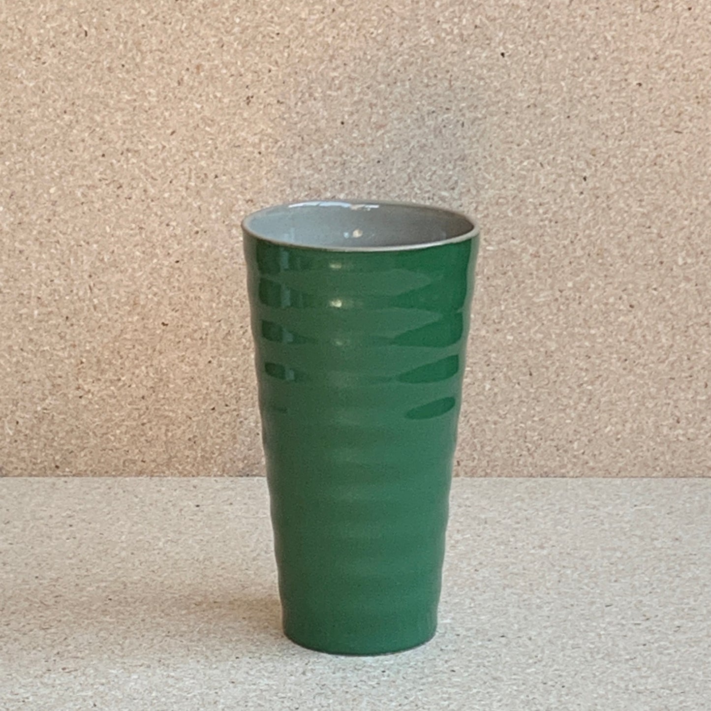 Wavy Cup - Green / Sand