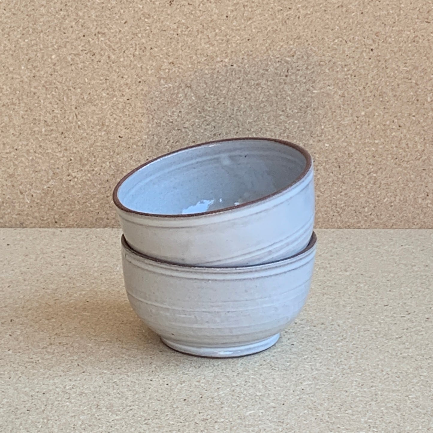 Small Bowl - White / Rust
