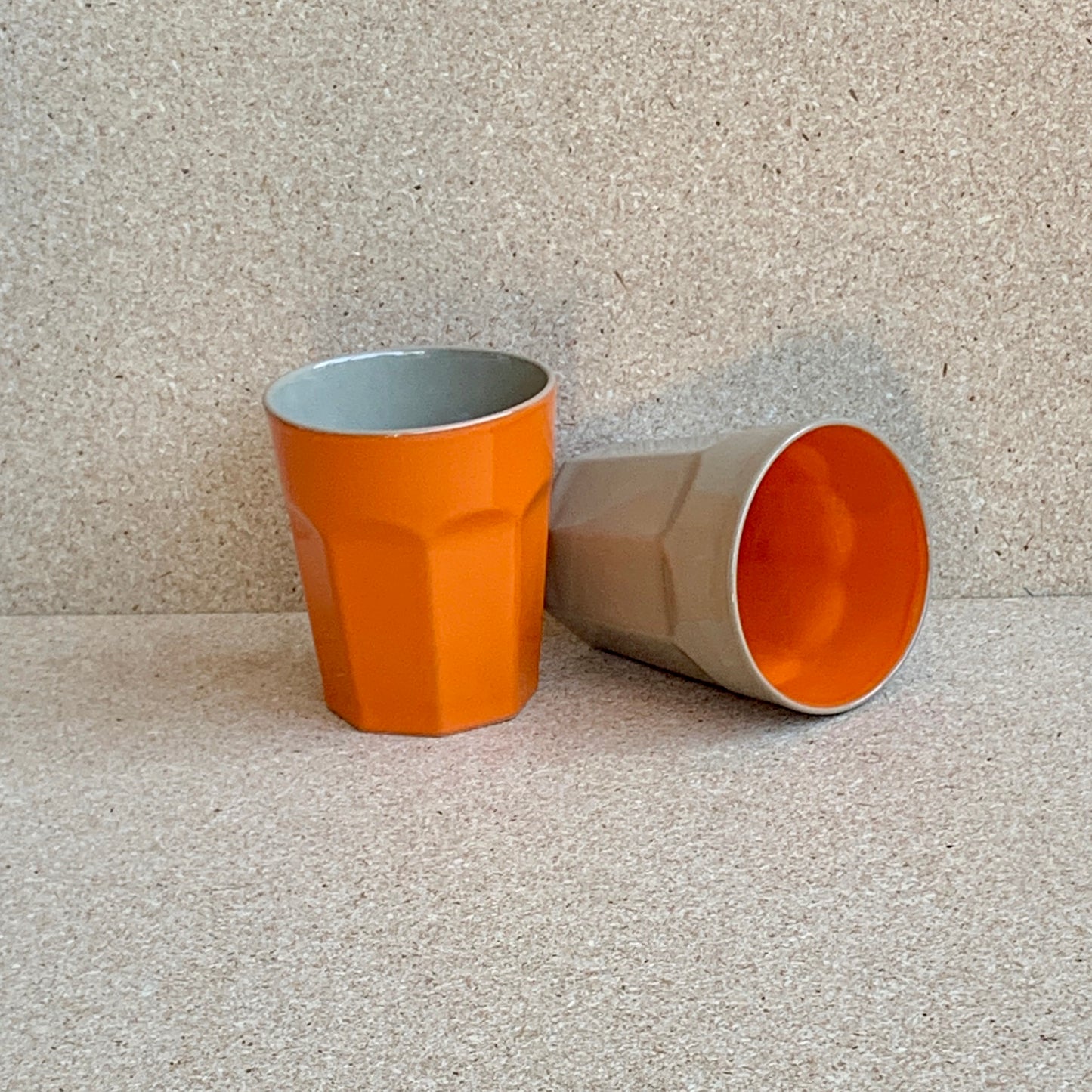 Classic Cup Set - Orange / Sand